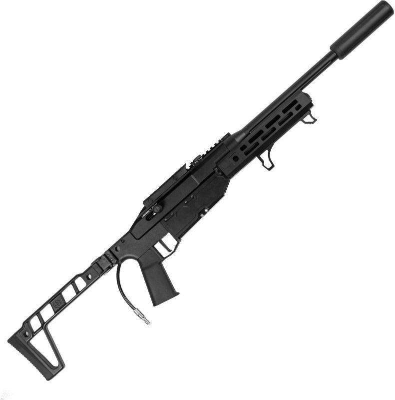 NOVRITSCH HPA sniperka SSX10 Scout + skladacia pažba pre SSX10 - black