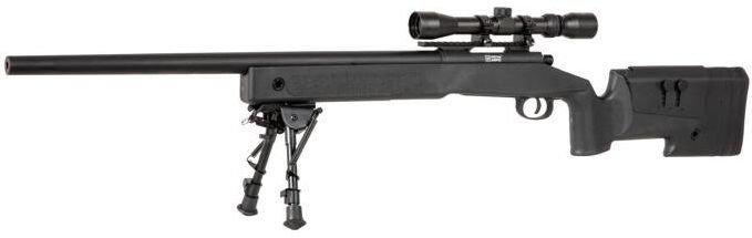 SPECNA ARMS Sniper Rifle CORE RIS /w scope & bipod - black (SA-S02)
