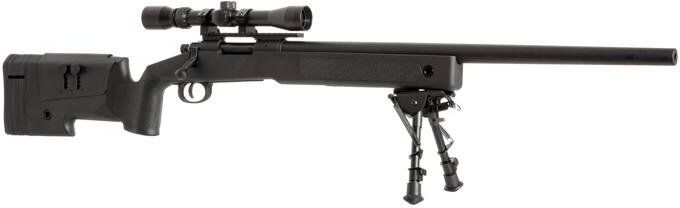 SPECNA ARMS Sniper Rifle CORE RIS /w scope & bipod - black (SA-S02)