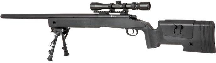 SPECNA ARMS Sniper Rifle CORE RIS /w scope & bipod - black (SA-S02)