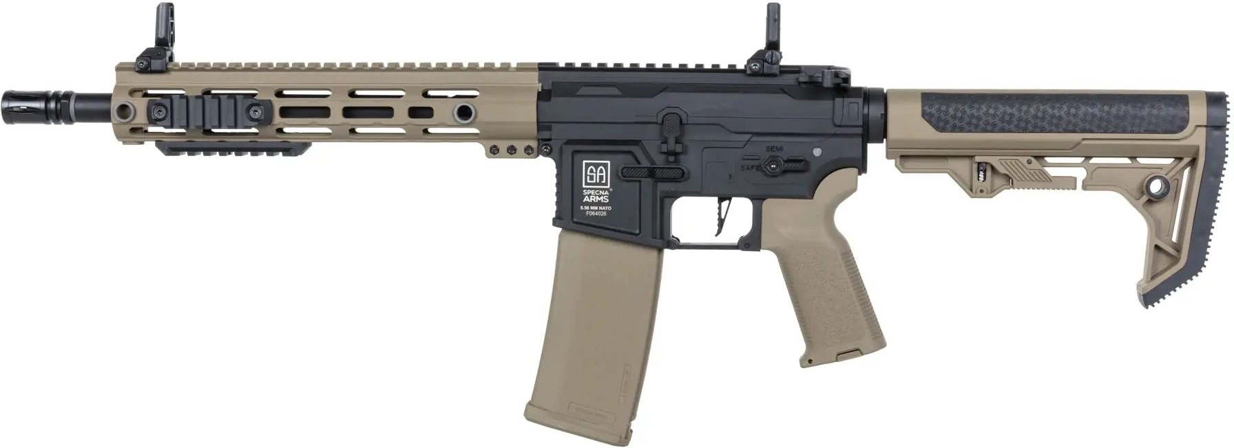 SPECNA ARMS M4 FLEX Light Ops / New Receiver HAL ETU Gen.II - half tan (SA-F05-RL)