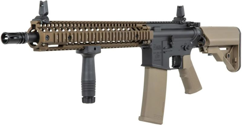 SPECNA ARMS M4 Daniel Defense Prime MK18 HAL ETU Brushless Motor - chaos bronze (SA-P26)