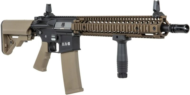 SPECNA ARMS M4 Daniel Defense Prime MK18 HAL ETU Brushless Motor - chaos bronze (SA-P26)