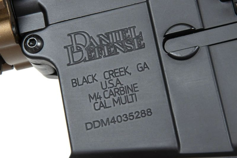 SPECNA ARMS M4 Daniel Defense Prime MK18 HAL ETU Brushless Motor - chaos bronze (SA-P26)