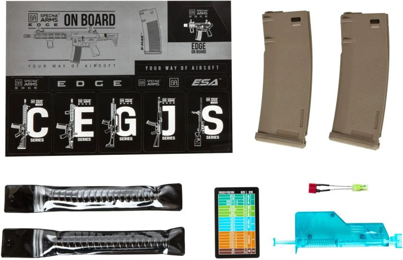 SPECNA ARMS M4 Daniel Defense Prime MK18 HAL ETU Brushless Motor - chaos bronze (SA-P26)