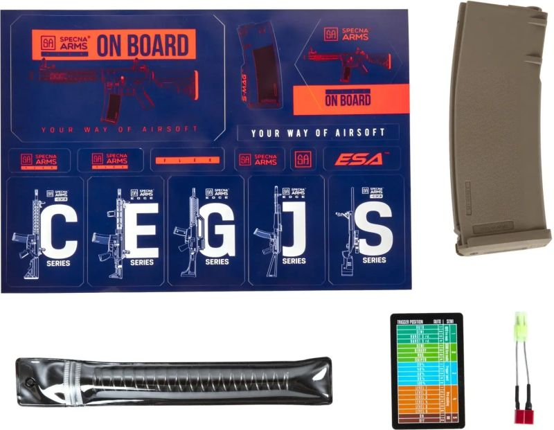 SPECNA ARMS M4 FLEX HAL ETU - half tan (SA-F08)