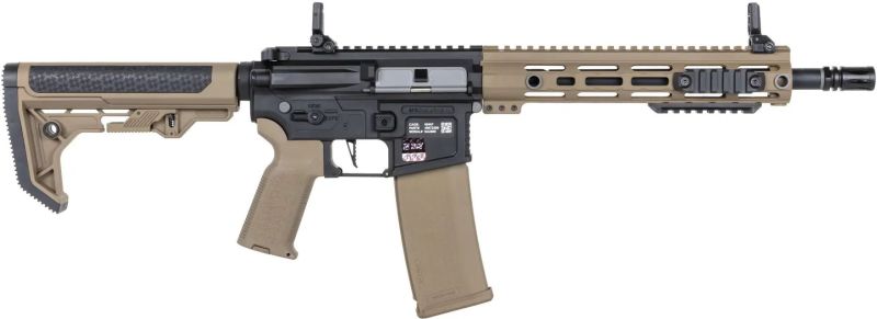 SPECNA ARMS M4 FLEX BLDC Light Ops Stock HAL ETU Gen.2 - half tan (SA-F05-RL)