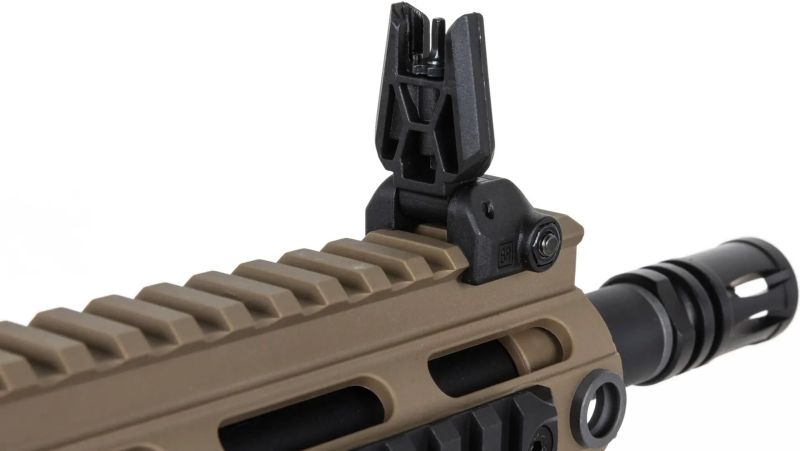 SPECNA ARMS M4 FLEX BLDC Light Ops Stock HAL ETU Gen.2 - half tan (SA-F05-RL)