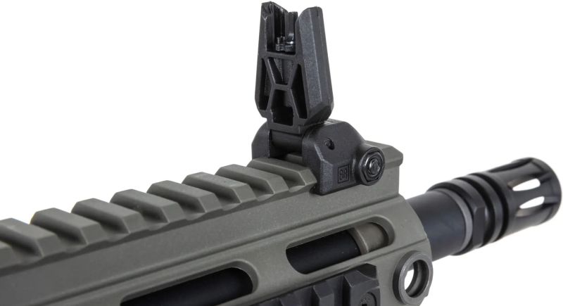 SPECNA ARMS M4 FLEX BLDC Light Ops Stock HAL ETU Gen.2 - olive (SA-F05-RL)
