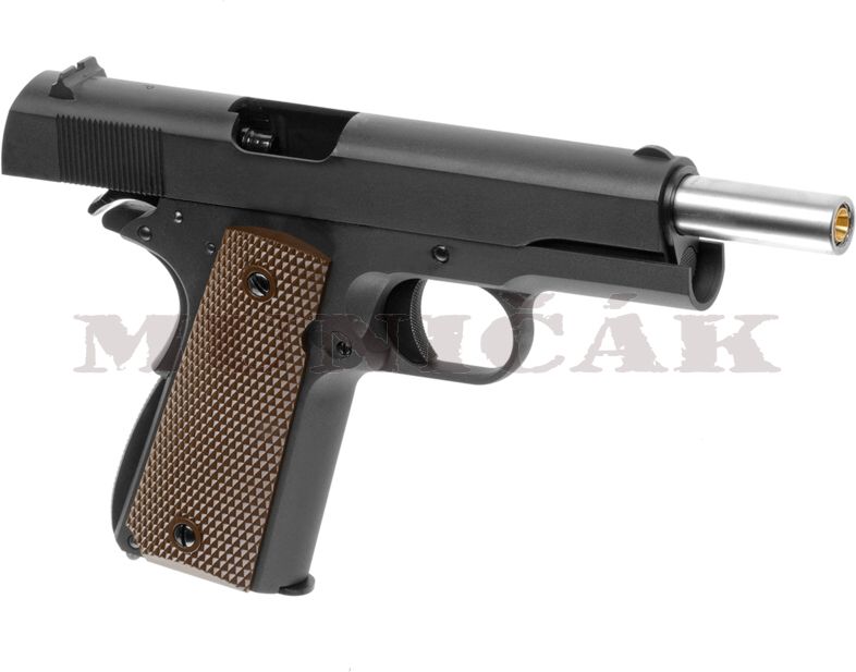 WE GBB M1911 Full Metal V3 - čierna