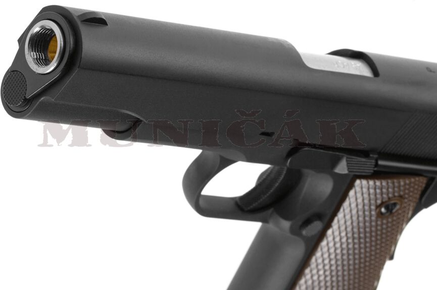 WE GBB M1911 Full Metal V3 - čierna