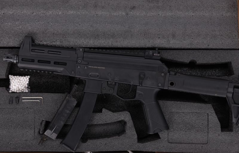SPECNA ARMS GBB Submachine Gun VAPOR PPK-20 - black (SA-J20)