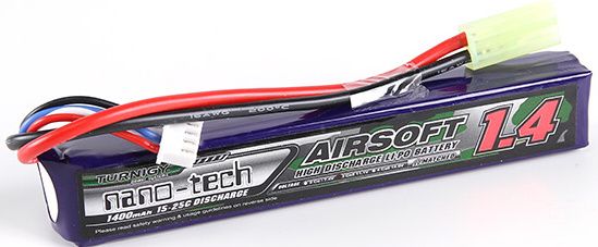 TURNIGY LiPo batéria 7,4V 1400mah 2S 15-25C (1pack)
