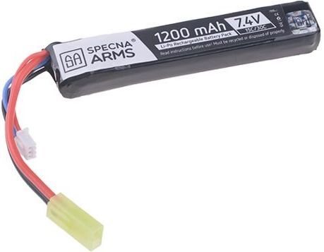 SPECNA ARMS LiPo batéria 7,4V 1200mAh 2S 15-30C (1pack)