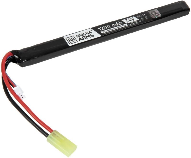 SPECNA ARMS LiPo batéria 7,4V 1200mAh 2S 20-40C (1pack)