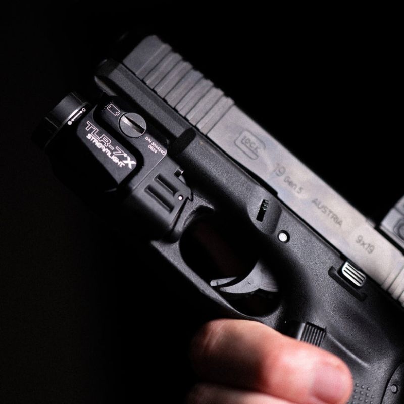 KOLIBRI Rozšírené tlačidlá pre svietidla streamlight TLR-7X - black