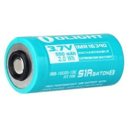 OLIGHT Batéria IMR16340 550mAh 3.7V S1R Baton II, nabíjateľná 