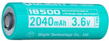 OLIGHT Batéria 18500 2040mAH 3,6V nabíjateľná 