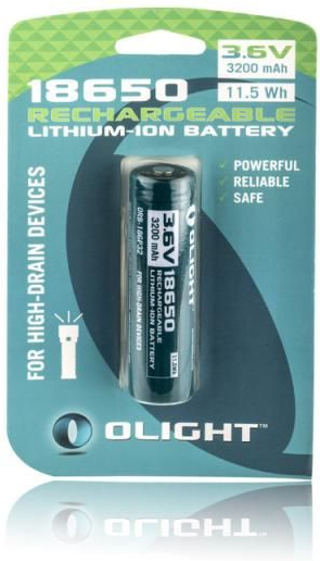 OLIGHT Batéria 18650 3200 mAh 3,6V nabíjateľná (OL466)