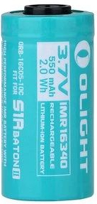 OLIGHT Batéria IMR16340 550mAh 3.7V S1R Baton II, nabíjateľná 