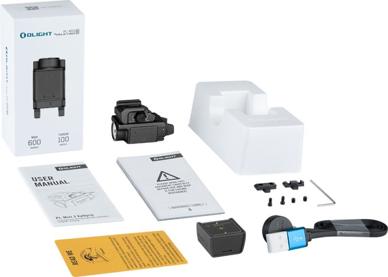 OLIGHT Svietidlo PL-Mini 3 Valkyrie 600lm  - black 