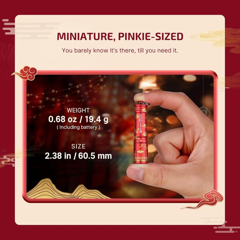 OLIGHT Svietidlo i3E EOS 90lm - auspicious clouds