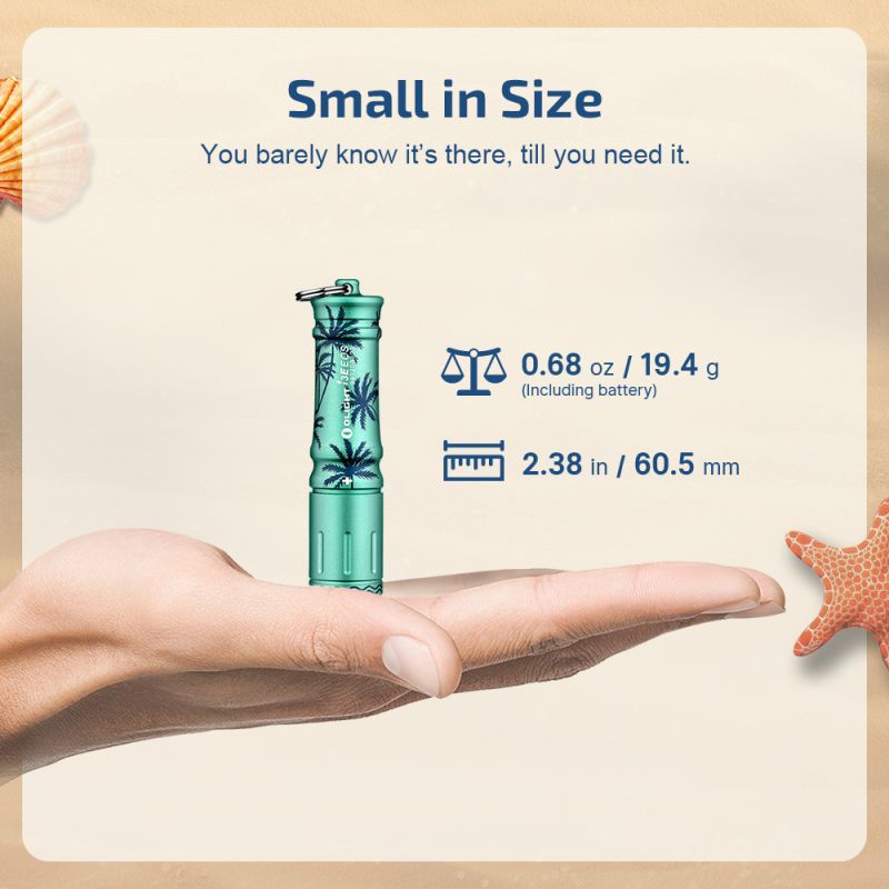 OLIGHT Svietidlo i3E EOS 90lm - summer palm