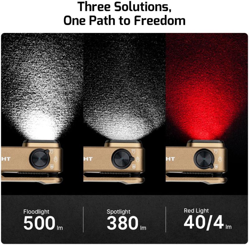 OLIGHT Svietidlo Oclip Pro 500lm - ancient script