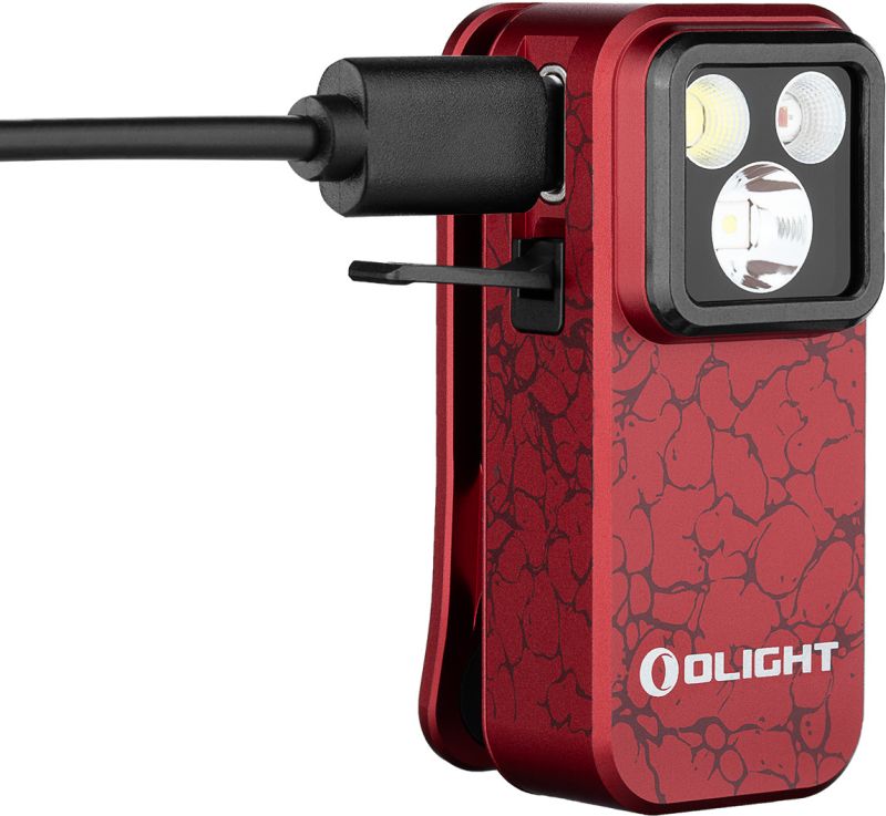 OLIGHT Svietidlo Oclip Pro 500lm - molten lava