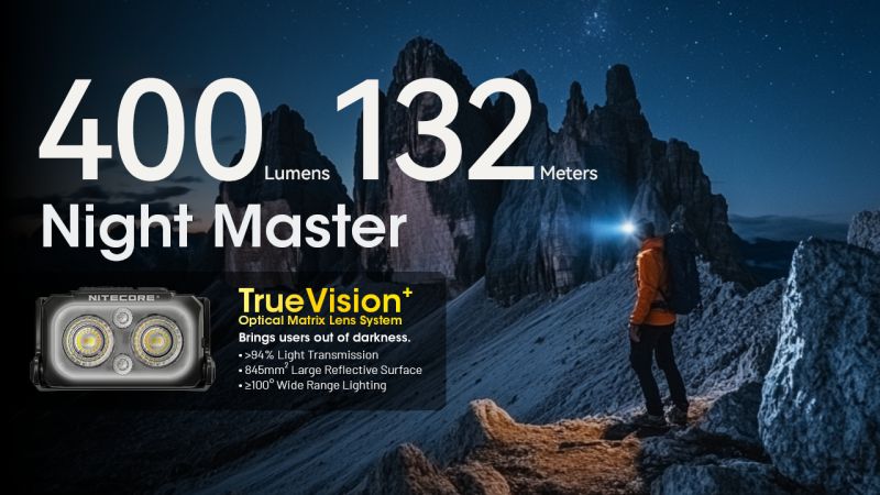 NITECORE Čelovka NU25 MCT - yellow / black (NC-NU25-MCT)