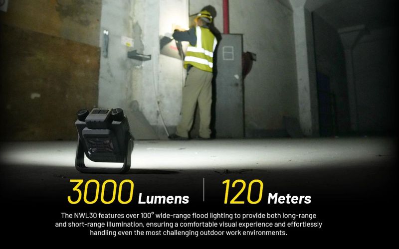 NITECORE Svietidlo NWL30 reflektor s powerbankou - green (NC-NWL30)