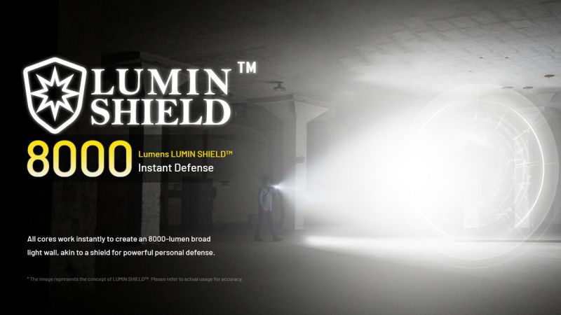 NITECORE Svietidlo EDC37 Ultimate Tactical - black (NC-EDC37)