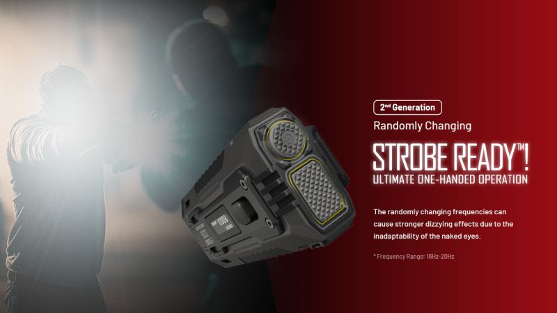 NITECORE Svietidlo EDC37 Ultimate Tactical - black (NC-EDC37)