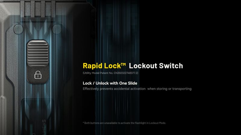 NITECORE Svietidlo EDC37 Ultimate Tactical - black (NC-EDC37)