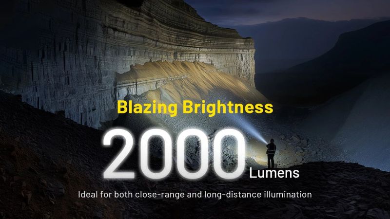 NITECORE Svietidlo P40 - black (NC-P40)