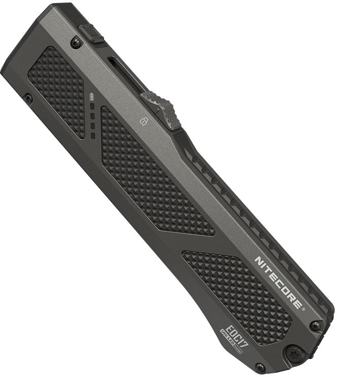 NITECORE Svietidlo EDC17 UltraSlim s UV a laserom - black (NC-EDC17)