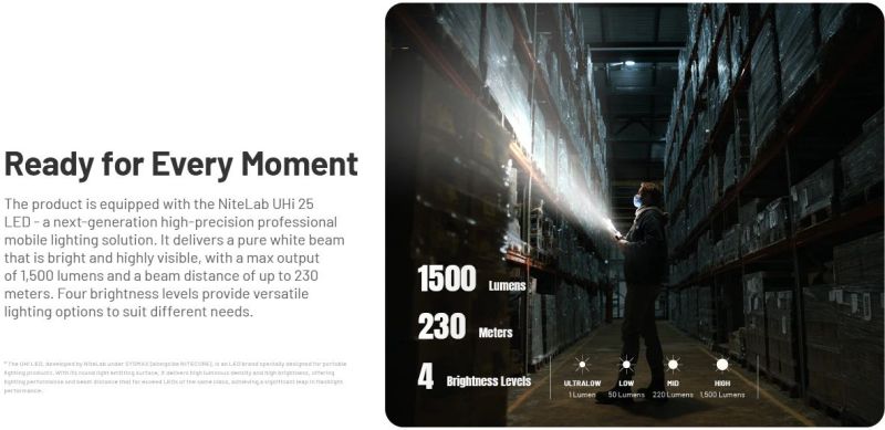 NITECORE Svietidlo EDC17 UltraSlim s UV a laserom - black (NC-EDC17)