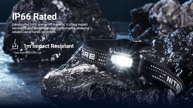 NITECORE Čelovka HA13 RGB - black (NC-HA13-RGB)