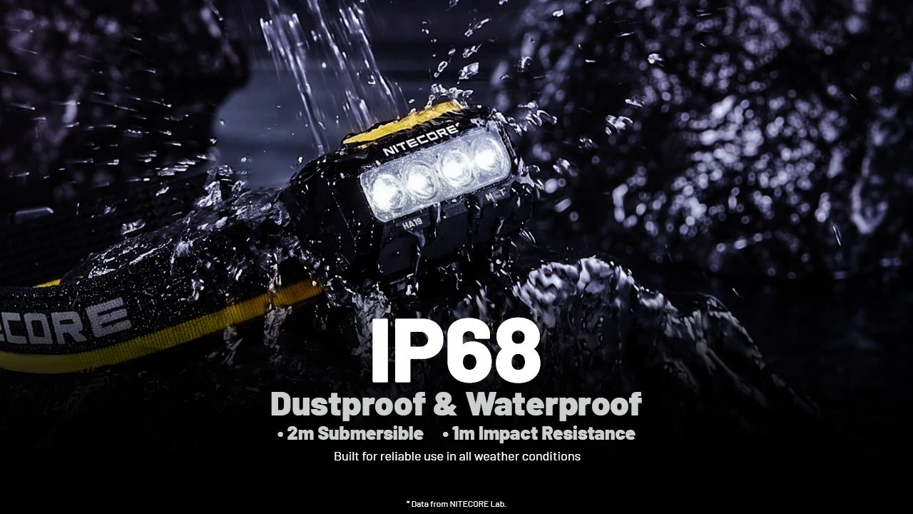 NITECORE Čelovka HA19 RGB - black (NC-HA19-RGB)