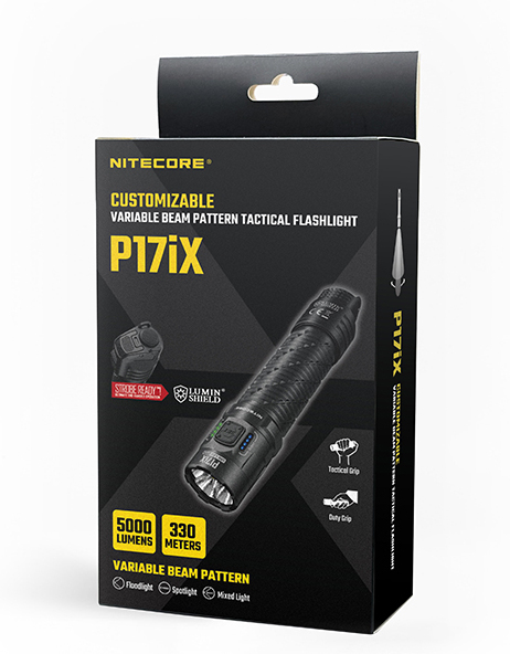NITECORE Svietidlo P17iX - black (NC-P17iX)