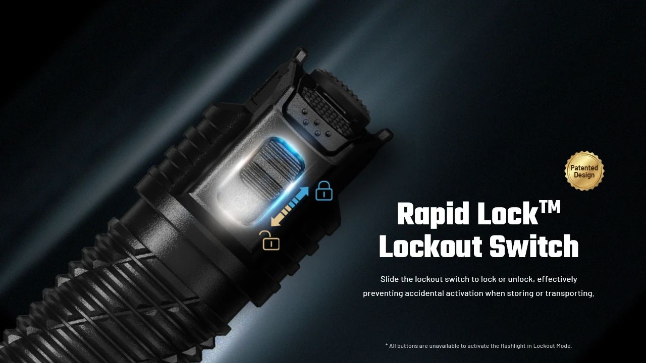 NITECORE Svietidlo P17iX - black (NC-P17iX)