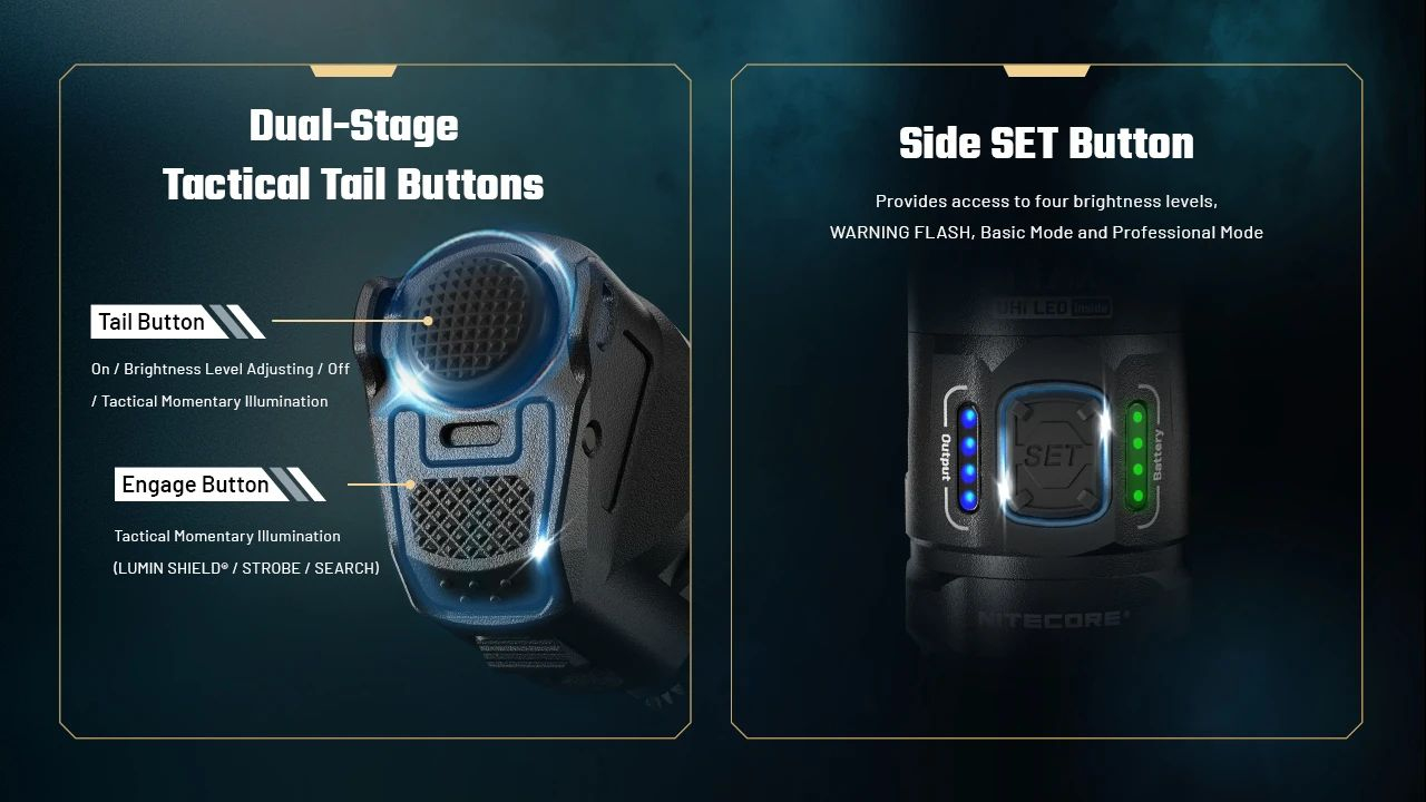 NITECORE Svietidlo P17iX - black (NC-P17iX)