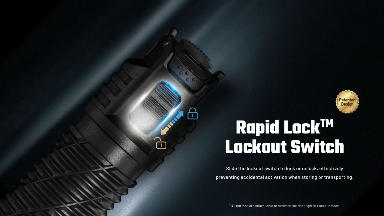 NITECORE Svietidlo P27iX - black (NC-P27iX)