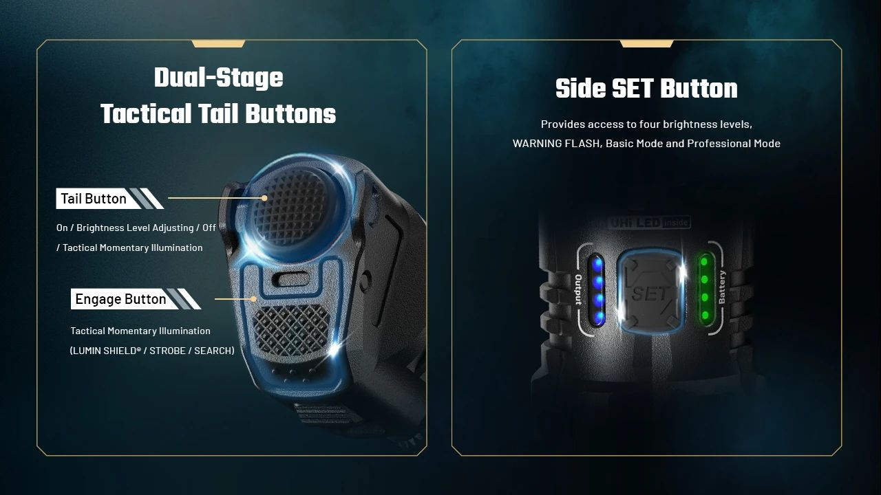 NITECORE Svietidlo P27iX - black (NC-P27iX)
