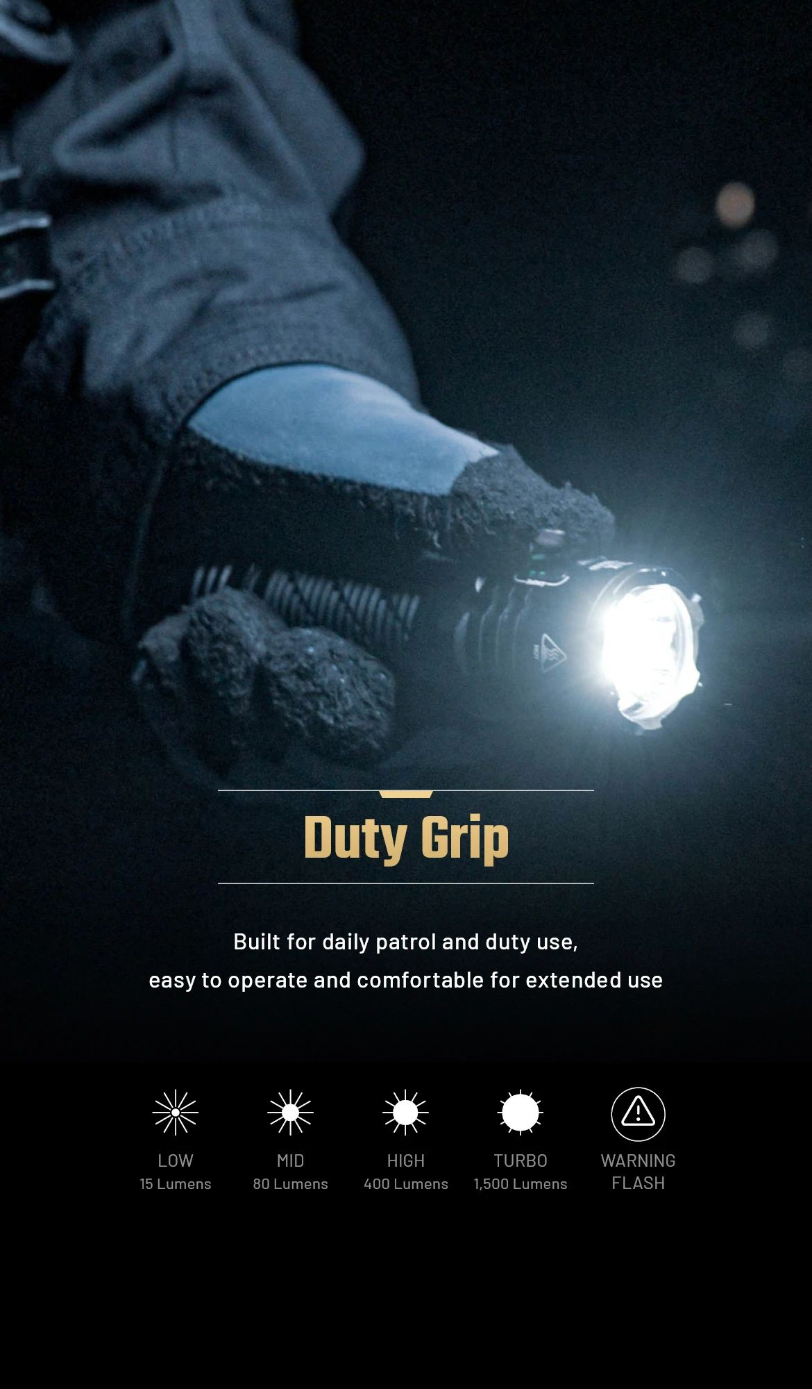 NITECORE Svietidlo P27iX - black (NC-P27iX)