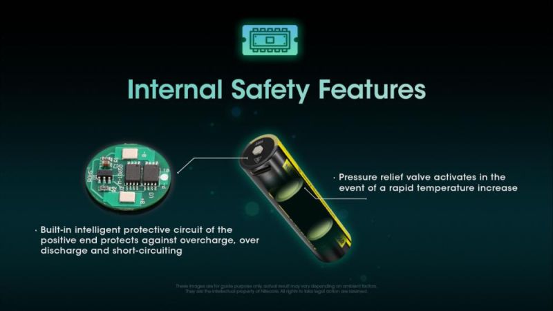 NITECORE Li-Ion akumulátor 18650 3600 mAh - USB-C nabíjateľný (NCxb-NL1836R)