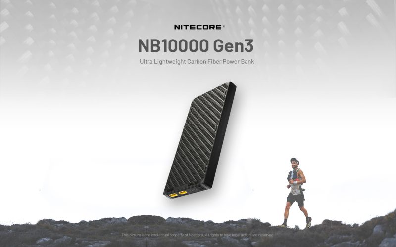 NITECORE Nabíjačka PowerBank NB10000 gen.3 - black (NCxb-NB10000gen3)