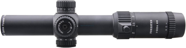 VECTOR OPTICS Puškohľad Forester 1-5x24SFP GenII (SCOC-03II)