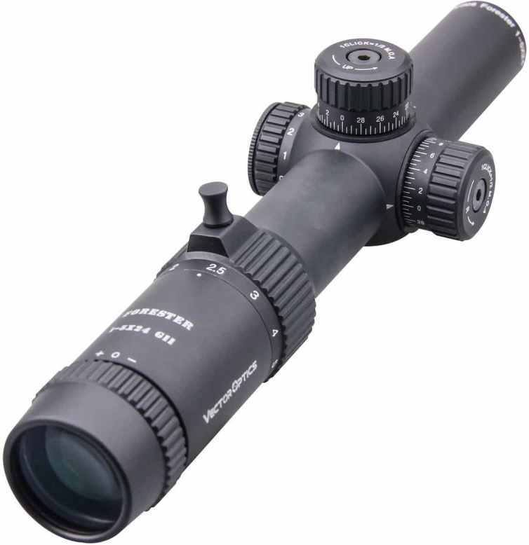 VECTOR OPTICS Puškohľad Forester 1-5x24SFP GenII (SCOC-03II)