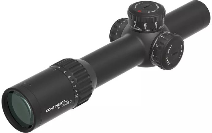 VECTOR OPTICS Puškohľad Continental 1-10x28mm ED FFP (SCFF-62)